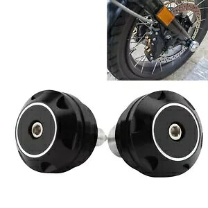�t�����g�z�C�[���A�N�X���L���b�v�i�b�g�J�o�[���� BMW RnineT 2017-2022 �u���b�N- Front wheel axle caps nuts cover decor for BMW RnineT 2017-2022 black-