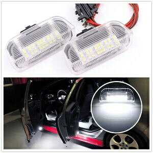 1 Zbg LED TChhACg CC SteBOAV[gAnuɓK- 1 Set Car LED Side Door Light Fit for CC Golf Tiguan Seat Alhambra-