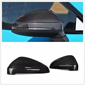 Ԃ̃~[Jo[̓J[{t@Co[AEfB 2017 + RS4 S4 A4 B9 ubN- Car mirror cover made of carbon fiber for Audi 2017 + RS4 S4 A4 B9 black-