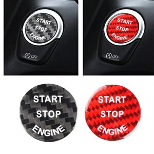 BMW F10 F01 F48 X3 F25 �G���W���X�^�[�g�X�g�b�v�{�^���g�����J�[�{���t�@�C�o�[�u���b�N- For BMW F10 F01 F48 X3 F25 Engine Start Stop Button Trim Carbon Fiber Black- �y���s�A���i�z