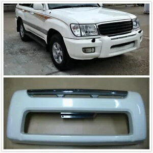 hN[U[ LC100 NTX LX470 tgop[op[ی씒V- For Land Cruiser LC100 Lexus LX470 Front Bumper Bumper Protection White New-