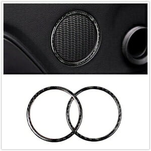 �h�A�X�s�[�J�[�T�E���h�J�o�[�t���[���x�[���t�H�[�h�}�X�^���O 2015-2023- Door Speakers Sound Cover Frame Bezel For Ford Mustang 2015-2023- �y���s�A���i�z