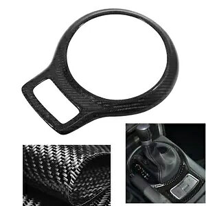 2012 2013-2020 g^ GT86 Xo BRZ Vtgo[gJ[{t@Co[- For 2012 2013-2020 Toyota GT86 Subaru BRZ shift lever trim made of carbon fiber-