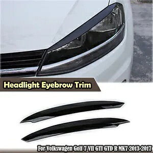 wbhCg܂ԂJo[ 2013-2017 2016 VW St 7 VII GTI GTD R MK7 p- Headlights eyelid cover for 2013-2017 2016 VW Golf 7 VII GTI GTD R MK7-