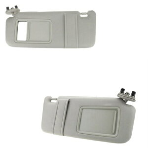 x[WԃToCU[ + E 07-2011 g^ JσCgȂ- Beige car sun visor left + right for 07-2011 Toyota camry without makeup light-