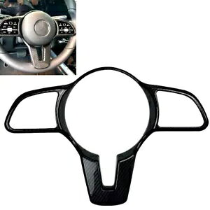 Ԃ̃XeAOzC[Jo[ xc A B C E NX CLA GLA GLB GLE 2019-2023 ubN- Car steering wheel cover for Benz A B C E-Class CLA GLA GLB GLE 2019-2023 black-