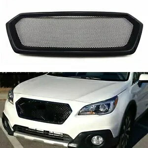 Xo KVB AEgobN 2015 2016-2017 tgObh}bgubNOXt@Co[- For Subaru Legacy Outback 2015 2016-2017 Front Grid Matte Black Fiberglass-