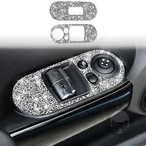 BMW ~j F56 Ԃ̃CeAEBhEplJo[XebJ[ 2 s[X- For BMW MINI F56 car interior window panel cover decor sticker 2PIECE-