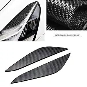 �e�X�����f�� 3 2017 2018-2022 �w�b�h���C�g�܂Ԃ����уJ�o�[- For Tesla Model 3 2017 2018-2022 Headlights Eyelids Eyebrows Cover- �y���s�A���i�z