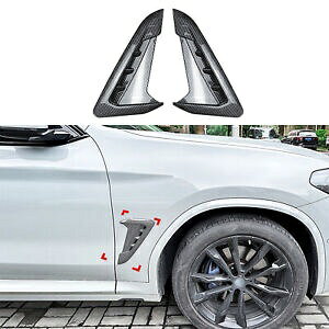 BMW X3 G01 2018-2023 �Ԃ̃t�����g�o���p�[�T�C�h���C�t�F���_�[����- For BMW X3 G01 2018-2023 car front bumper side ventilation fenders decor-