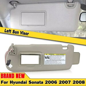 2005-10 2006 2007 q_C \i^tgToCU[Ă~߃x[W- For 2005-10 2006 2007 Hyundai Sonata front left sun visor sunscreen beige-