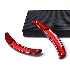|VF 991 981 {NX^[Jp̐ԂXeAOzC[VtgbJ[GNXeV- Red internal steering wheel shift rocker extension for Porsche 991 981 Boxter Carrera-