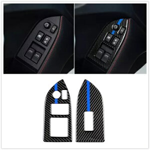 Xo BRZ g^ 86 2013-2017 2014 Ԃ̑XCb`Cgpl 2x- For Subaru BRZ Toyota 86 2013-2017 2014 car window switch line trim panel 2x-