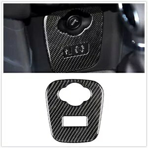J[{t@Co[Ԃ̃VK[C^[ USB AUX plg~jN[p[ F55 F56- Carbon Fiber Car Cigarette Lighter USB AUX Panel Trim For Mini Cooper F55 F56-
