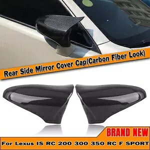 A~[Jo[NTX RC 200 300 350 RC F SPORT 14-21 J[{t@Co[bN- Rear Mirror Cover For Lexus RC 200 300 350 RC F SPORT 14-21 Carbon Fiber Look-