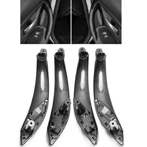 �Y�f�@�ی��h�A�n���h���J�o�[���� BMW 3 �V���[�Y 2013-2018 F30 F32 F33 F34- Carbon fiber optic door handle cover decor for BMW 3 Series 2013-2018 F30 F32 F33 F34-