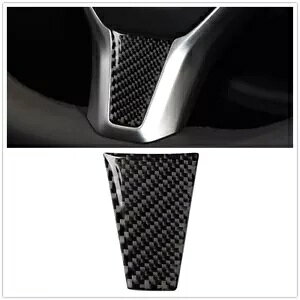 �J�[�{���t�@�C�o�[�X�e�A�����O�z�C�[����p�l���e�X�����f�� S X 2012-18 2013- Carbon Fiber Steering Wheel Bottom Panel For Tesla Model S X 2012-18 2013- �y���s�A���i�z