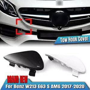 xc E NX W213 E63 S AMG 2017-2020 tgtbNJo[ubN- For Benz E Class W213 E63 S AMG 2017-2020 Front Towing Hook Cover Black-