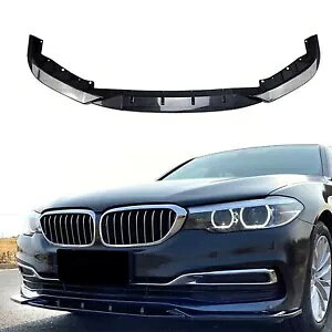 2017-2019 BMW G30 5 �V���[�Y 525i 530i �t�����g�G�v�����X�|�C���[���b�v�J�[�{���X�^�C��- For 2017-2019 BMW G30 5 Series 525i 530i Front Apron Spoiler Lip Carbon Style- �y���s�A���i�z