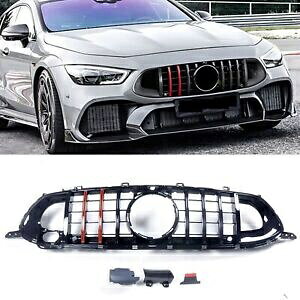 ZfXxc W290 AMG GTS 4 hA 2018 + tgOCOJo[- For Mercedes Benz W290 AMG GTS 4 door 2018 + front grille ventilation grille cover-