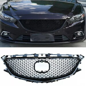 �}�c�_ 6 2014 2015 2016 �t�����g�o���p�[�O�������C�O���� 1x- For Mazda 6 2014 2015 2016 front bumper grille ventilation grille 1x-