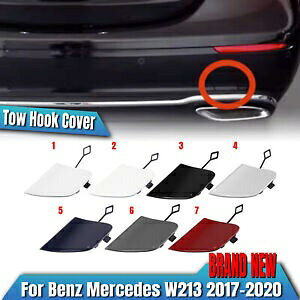 xc W213 S213 2017-2020 2018 2019 AtbNJo[ u[- For Benz W213 S213 2017-2020 2018 2019 Luxury Rear Tow Hook Cover Blue-