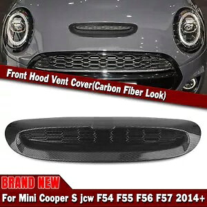 �~�j�N�[�p�[ S JCW F54 F55 F56 F57 14-24 CB ���b�N�{���l�b�g�x���g�p- For Mini Cooper S JCW F54 F55 F56 F57 14-24 CB Look Bonnet Vent- �y���s�A���i�z