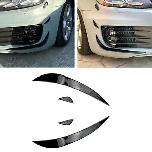 tgop[GACe[NX|C[g 08-13 VW St 6 MK6 - Front bumpers air intake spoiler trim for 08-13 VW Golf 6 MK6 gloss-
