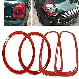 ~jN[p[ F54 tgwbhCge[CgXebJ[ 2015 2016-2020 - For MINI Cooper F54 front headlights taillight sticker 2015 2016-2020 red-