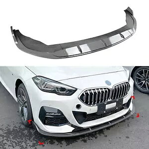 BMW 2 �V���[�Y F44 228i 220i M235i M �X�|�[�c 20-2023 �t�����g�o���p�[�X�v���b�^�[���b�v- For BMW 2 Series F44 228i 220i M235i M Sport 20-2023 front bumper splitter lip- �y���s�A���i�z