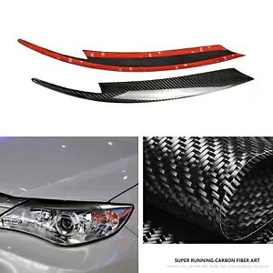 �w�b�h���C�g���уg���������X�o�� �C���v���b�T WRX 10th 2008-11 2009�p- Headlights Eyebrows Trim Decor for Subaru Impreza WRX 10th 2008-11 2009- �y���s�A���i�z