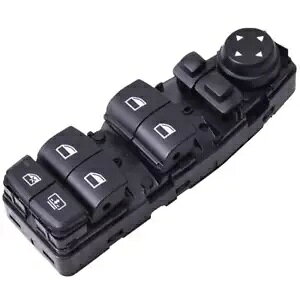 �ԃu���b�N�C���e���A�p���[�}�X�^�[�E�B���h�E�X�C�b�` BMW F01 F02 F10 F30 �V����- Car Black Interior Power Master Window Switch for BMW F01 F02 F10 F30 New- �y���s�A���i�z
