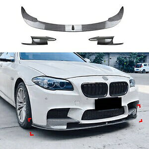 BMW 5 �V���[�Y F10 F11 M5 2012-16 2013 �Ԃ̃t�����g�o���p�[�X�|�C���[�X�v���b�^�[���b�v- For BMW 5 Series F10 F11 M5 2012-16 2013 car front bumper spoiler splitter lip- �y���s�A���i�z