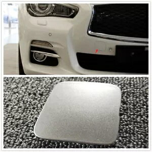 CtBjeB Q50 2014-2016 2015 Siber ptgop[tbNLbv- Front bumper tow hook hole cap for Infiniti Q50 2014-2016 2015 Siber-