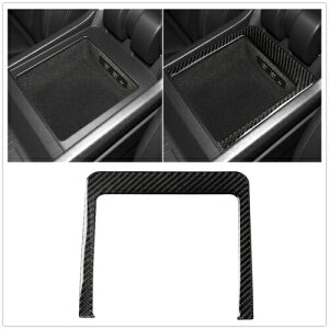 A[Xg[{bNXJ[{t@Co[AEfB Q7 4M 2016 2017 2018 2019- Internal armrests storage box carbon fiber for Audi Q7 4M 2016 2017 2018 2019-