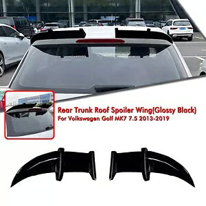 AX|C[ECOtHNX[QSt MK7 MK7.5 2013-2019 2014 ubN- Rear spoiler wing decor for Volkswagen Golf MK7 MK7.5 2013-2019 2014 black-