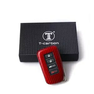 J[{t@Co[X}[gP[XL[Jo[NTX 4 L[ IS ES RC- Carbon Fiber Smart Case Key Decor Cover For Lexus 4-Keys IS ES RC-