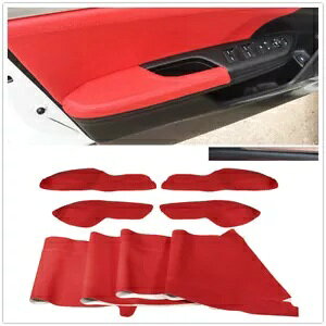 ԂԂ̃hAplA[XgJo[dグVFz_VrbN 2016-18- Red Car Door Panel Armrest Cover Finish Shell For Honda Civic 2016-18-