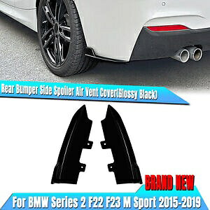 ���A�o���p�[�T�C�h�R�[�i�[���� BMW 2 �V���[�Y F22 F23 M �X�|�[�c 2015-2019 2016- Rear bumper side corners decor for BMW 2 Series F22 F23 M Sport 2015-2019 2016-
