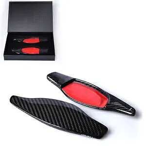 CeAXeAOzC[VtgbJ[GNXeVAEfB R8 RS3 RS4 RS5 TTRS J[{t@Co[- Interior steering wheel shift rockers extension for Audi R8 RS3 RS4 RS5 TTRS carbon fiber-