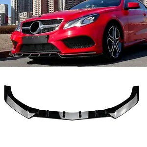 �����Z�f�X�x���c E �N���X�N�[�y C207 2013-16 AMG �t�����g�o���p�[�X�|�C���[���b�v- For Mercedes Benz E-Class Coupe C207 2013-16 AMG front bumper spoiler lip- �y���s�A���i�z