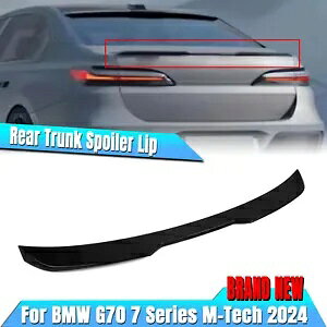 ubN gN X|C[ A ECO A X|C[ BMW 7 V[Y G70 M Tech 2024 1x- Black trunk spoiler rear wing rear spoiler for BMW 7 Series G70 M Tech 2024 1x-
