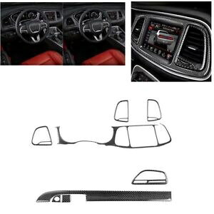 _bW`W[ 2015 2016-2023 2017 J[irQ[VJo[Lbg- For Dodge Challenger 2015 2016-2023 2017 Car Indoor Navigation Cover Kit-