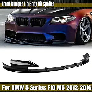 BMW 5 V[Y F10 M5 2012-2016 2013 Ԃ̃tgop[X|C[Xvb^[bv- For BMW 5 Series F10 M5 2012-2016 2013 car front bumper spoiler splitter lip-