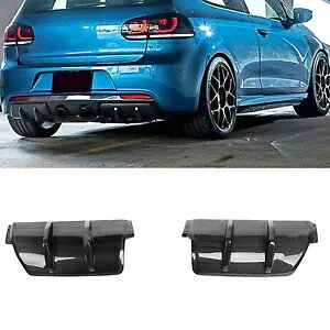 2010-2013 tHNX[Q VW St 6 R20 OSIR STYLE Aop[fBt[U[bv- For 2010-2013 Volkswagen VW Golf 6 R20 OSIR STYLE rear bumper diffuser lip-