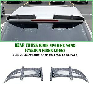 gNXvb^[ECOtHNX[QSt MK7 MK7.5 2013-2019 2018- Trunk splitter wing decor for Volkswagen Golf MK7 MK7.5 2013-2019 2018-
