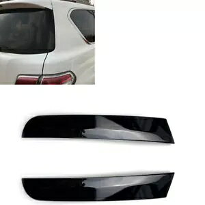 Nissan Patrol Y62p̂郊AEBhETChX|C[Ji[hXvb^[- Shiny rear windows side spoiler canard splitter for Nissan Patrol Y62-