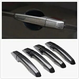 Ԃ̃hAnhJo[ 2015-17 WK[ XE XF XFL F-PACE X}[gL[Ȃ- Car Door Handle Cover for 2015-17 Jaguar XE XF XFL F-PACE No Smart Key Hole-