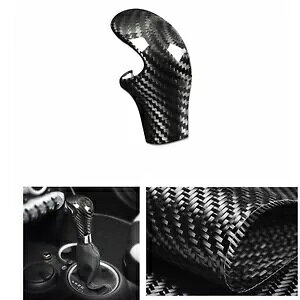 Ԃ̃Vtg{^Jo[x[~jN[p[ R55 R56LCI R60 J[{t@Co[- Car Shift Button Cover Bezel For MINI Cooper R55 R56LCI R60 Carbon Fiber-
