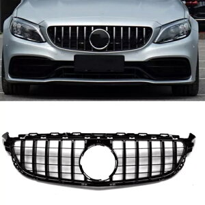 xc W205 C63/C63S AMG 2015-2018 2016 tgop[OWG[^[O 1X- For Benz W205 C63/C63S AMG 2015-2018 2016 Front Bumper Grille Radiator Grill 1X-